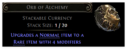 orb of alchemy